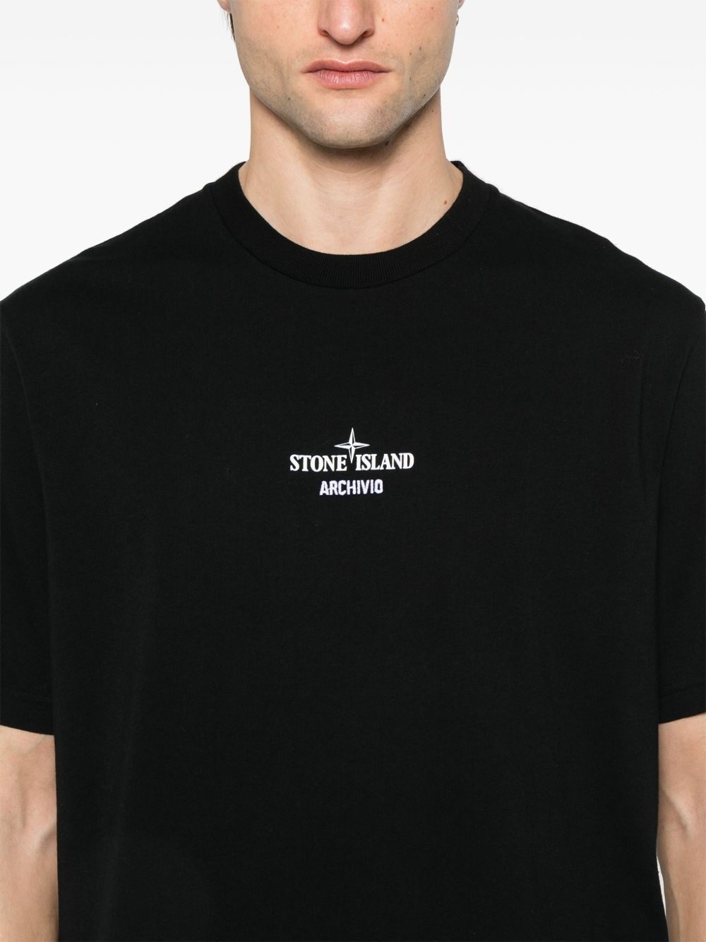 organic-cotton jersey T-shirt - 4