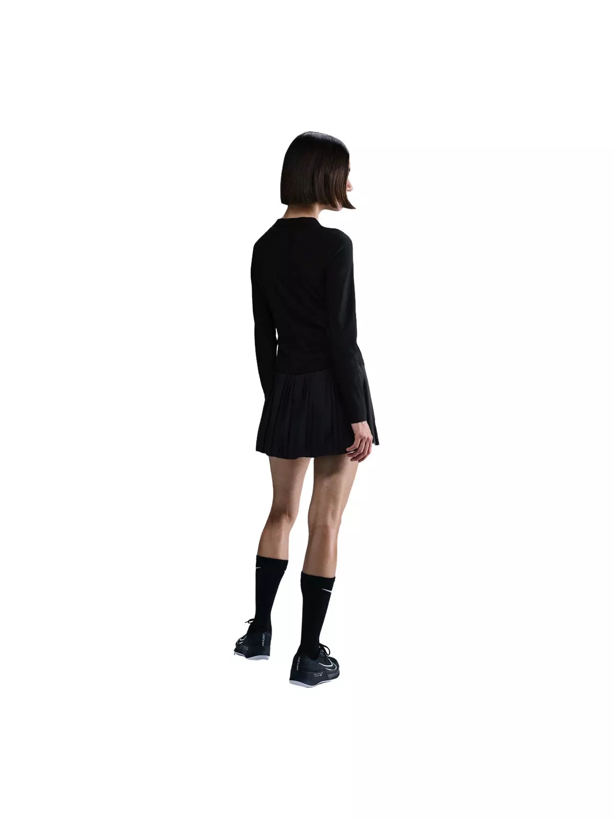 Women's Court Dri-Fit Advantage Midlayer Top-Black - 5