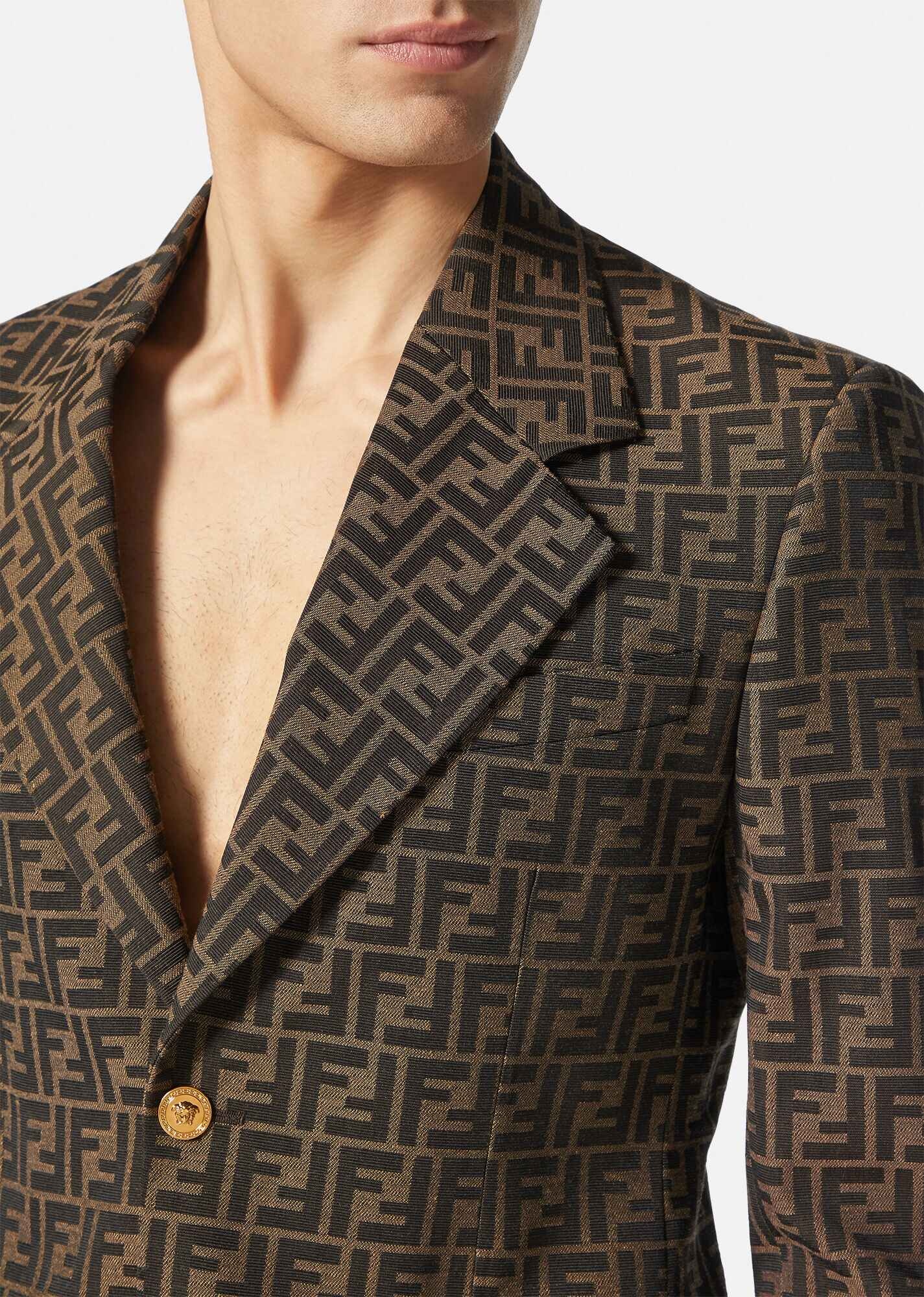 Fendace FF Jacquard Blazer - 5