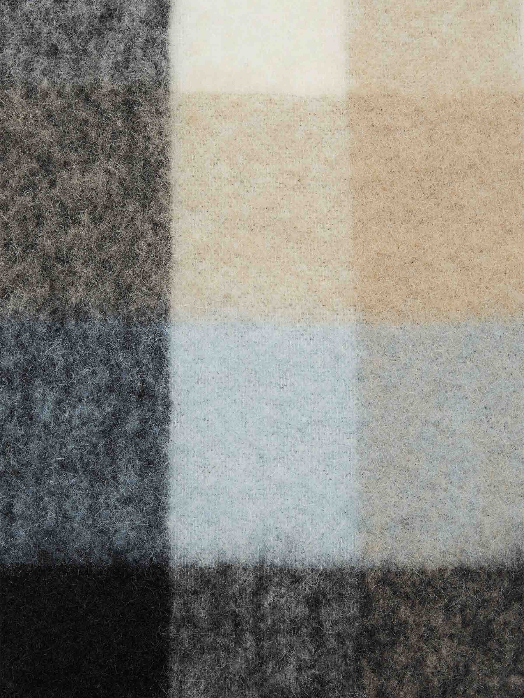 BICOLOR ALPACA SCARF - 3