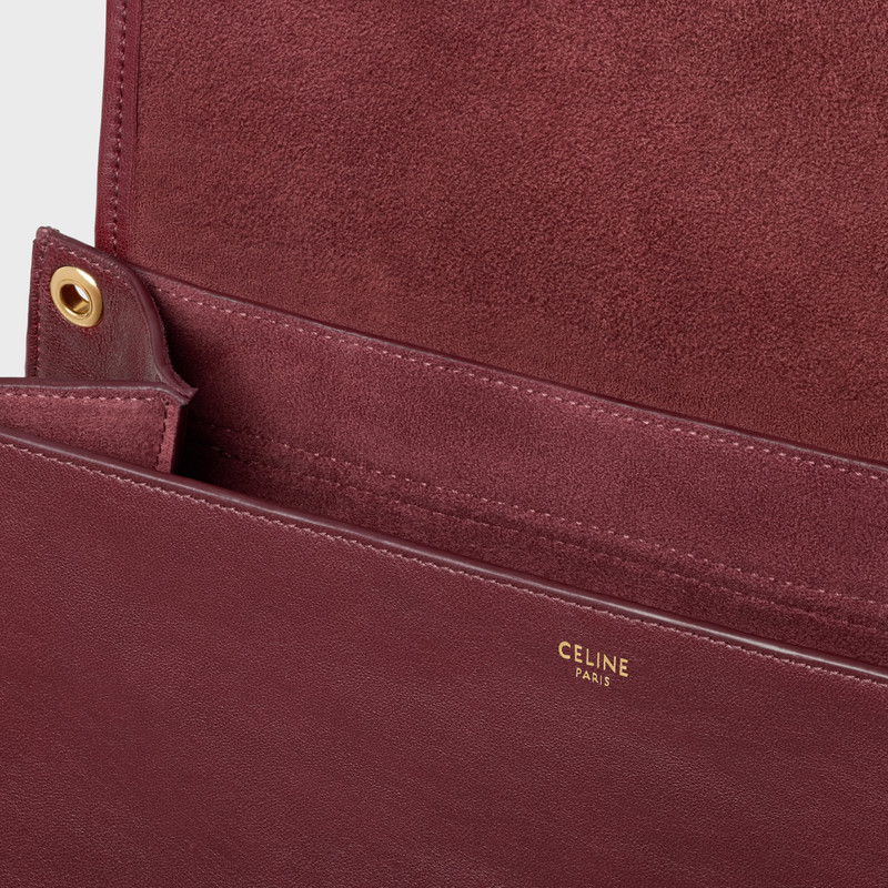 SOFT TRIOMPHE BESACE  IN SUPPLE SHINY LAMBSKIN 6