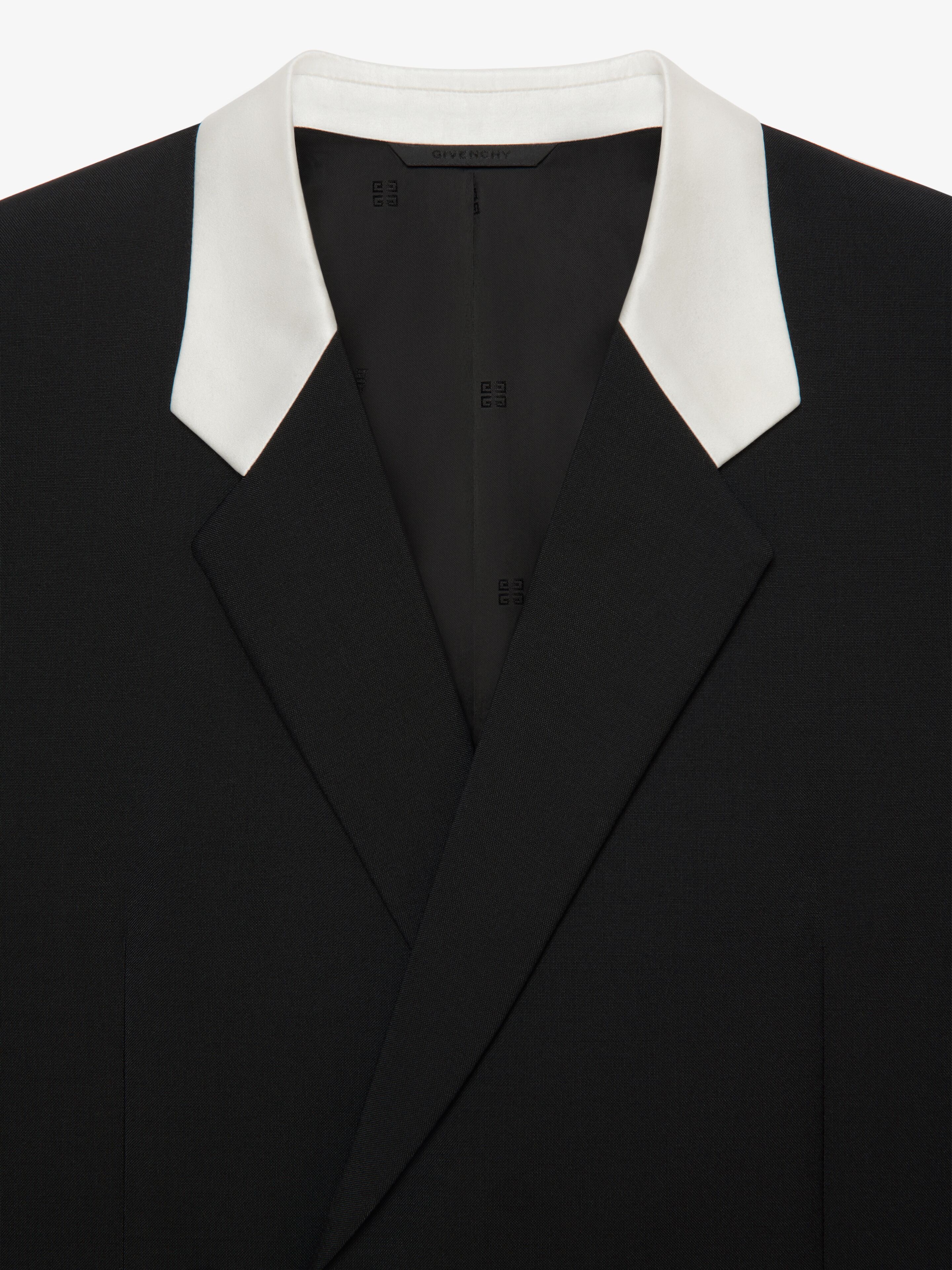 JACKET IN WOOL AND MOHAIR WITH U-LOCK BUCKLE - 5