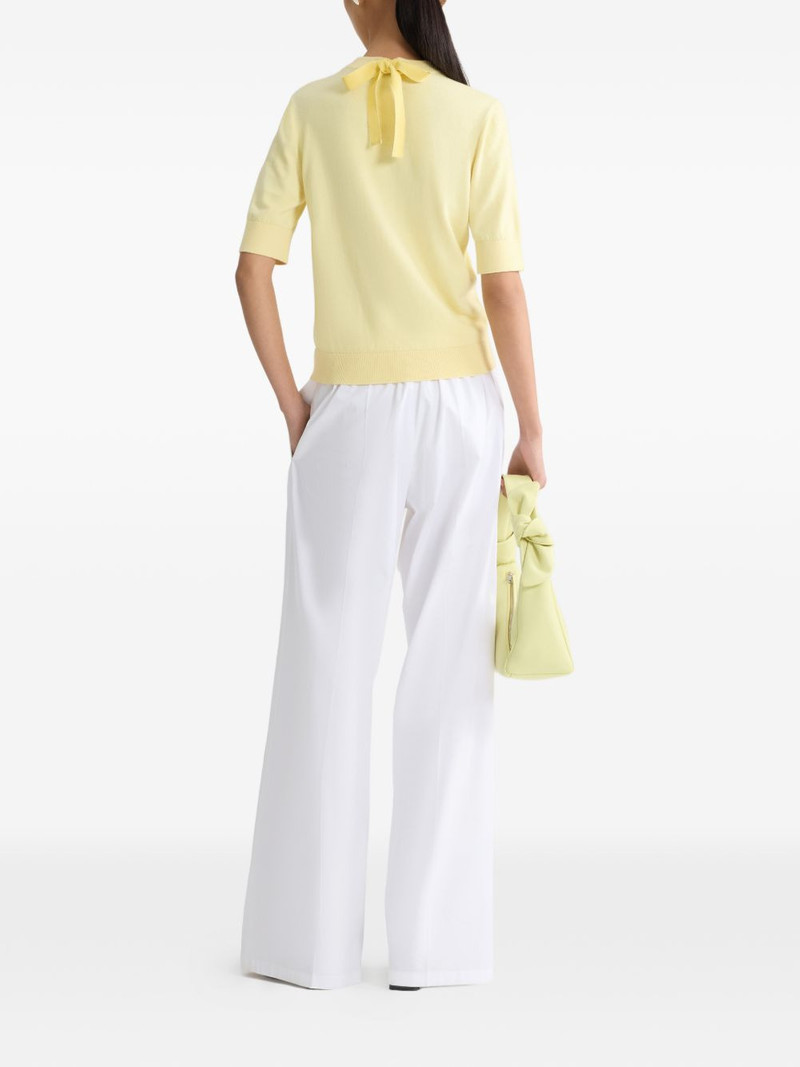 bow short-sleeved top 3