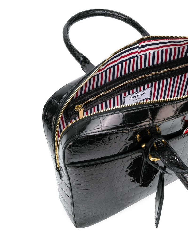 Alligator Leather Business Bag 5