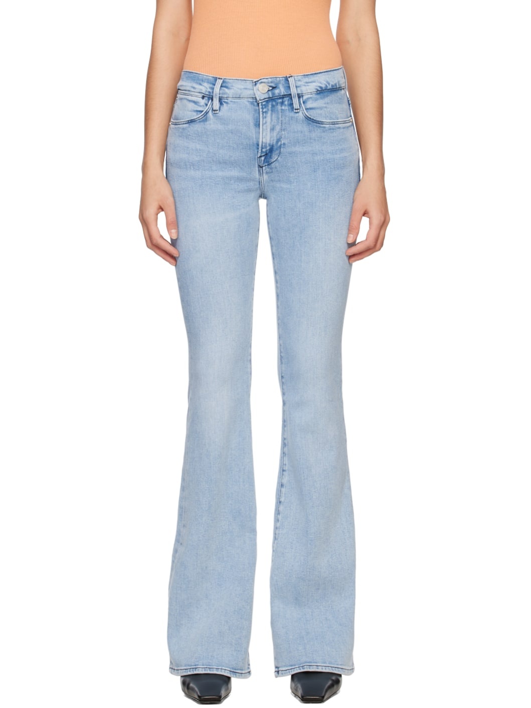 Blue 'Le High' Jeans - 1