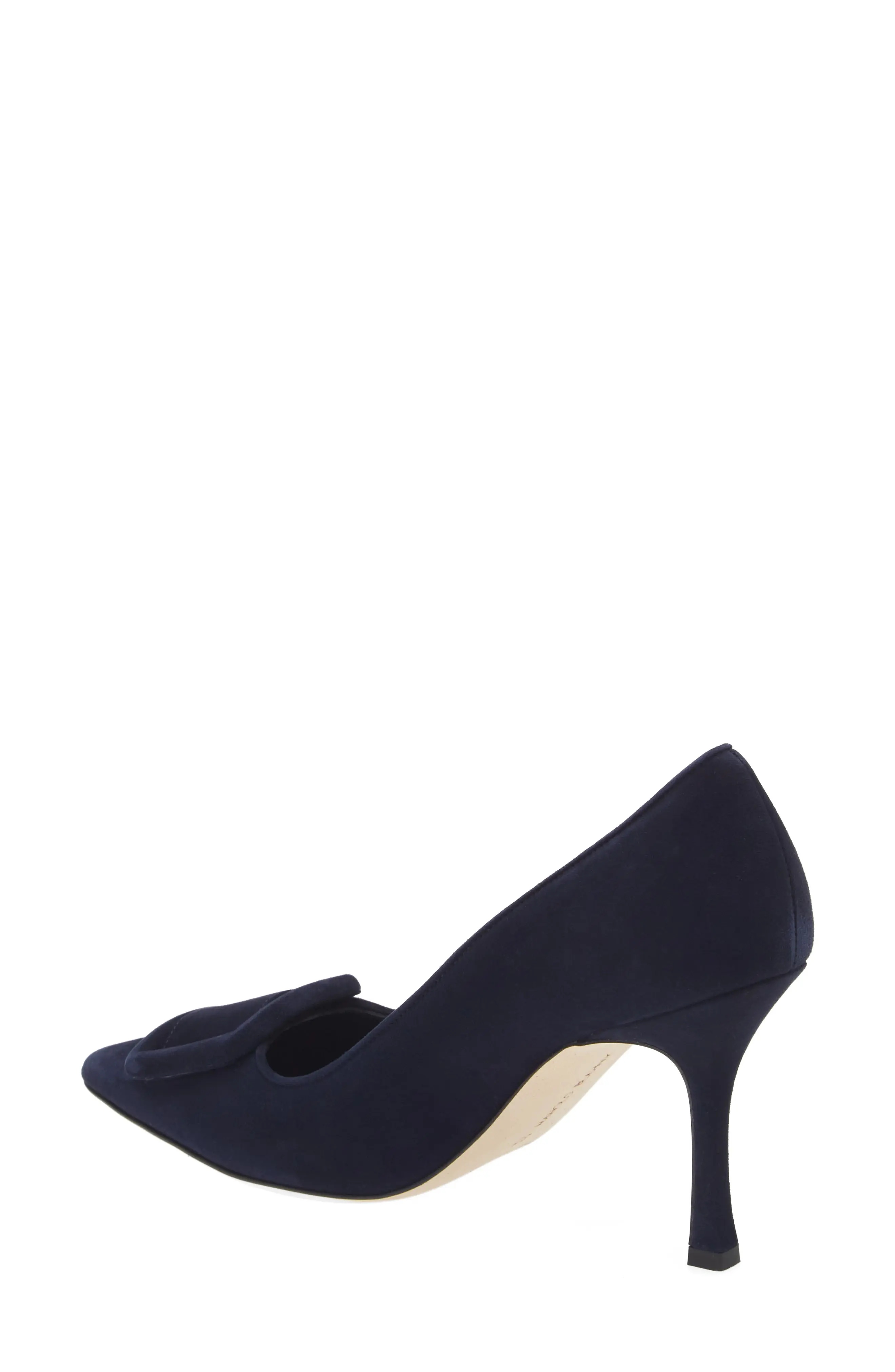 Maysale Buckle Pointed Toe Pump - 2