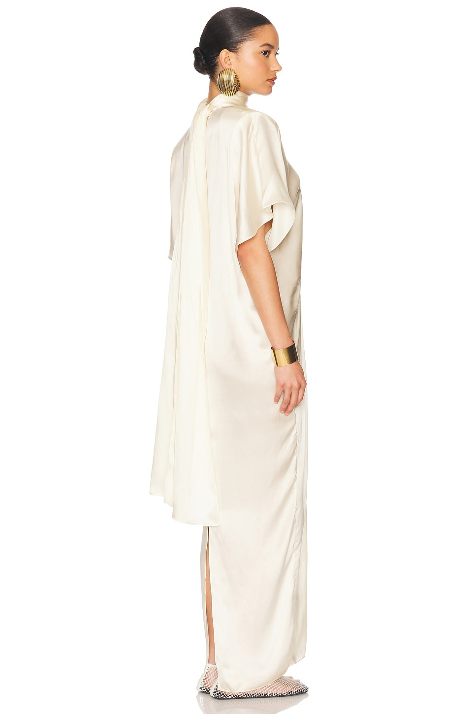 The Demeter Dress in Silk Lyocell - 5