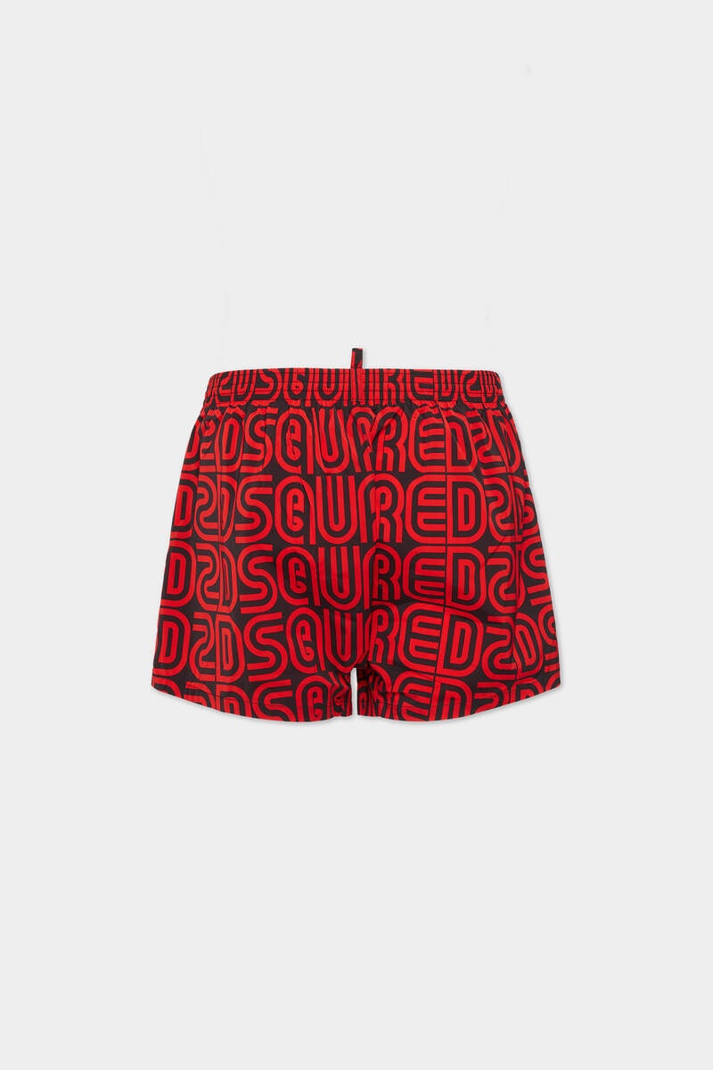 ALLOVER LOGO MIDI SWIM BOXER - 2