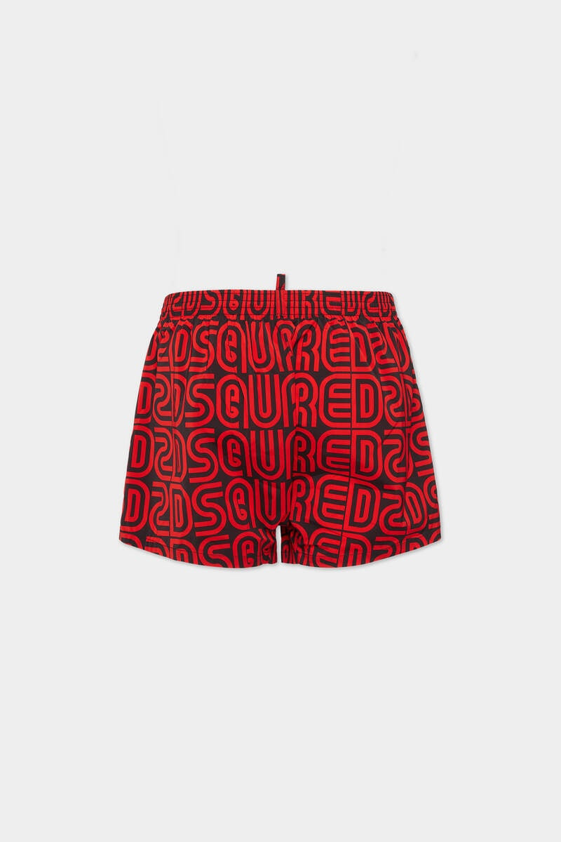 DSQUARED2 ALLOVER LOGO MIDI SWIM BOXER outlook