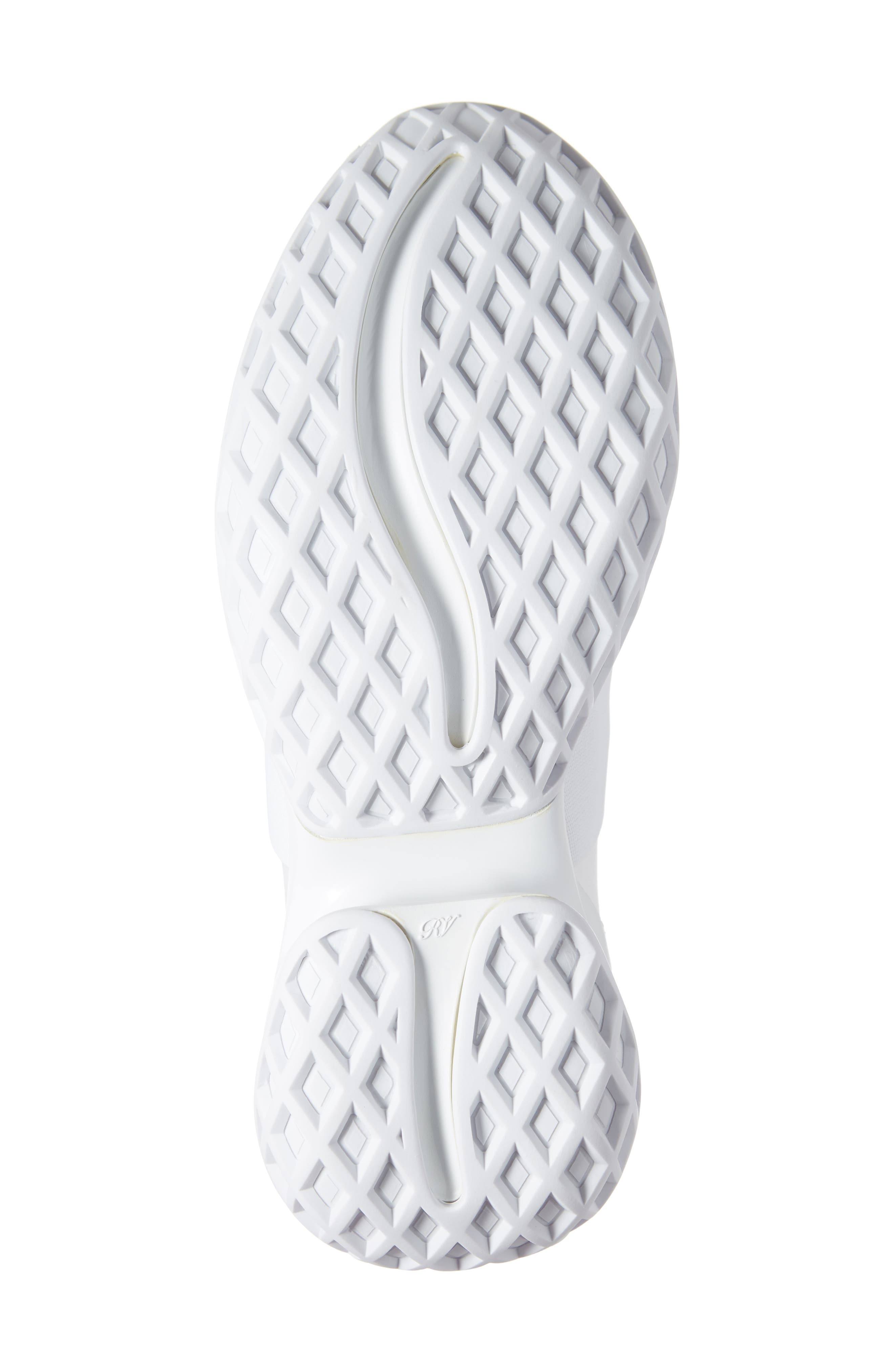 Roger Vivier Viv Crystal Buckle Slip-On Sneaker in White at Nordstrom - 6