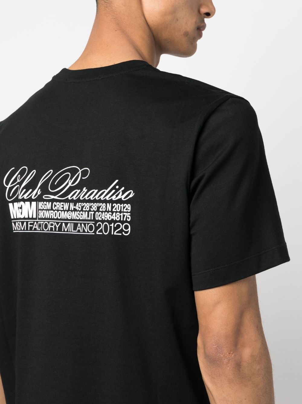 logo-print cotton T-shirt - 5