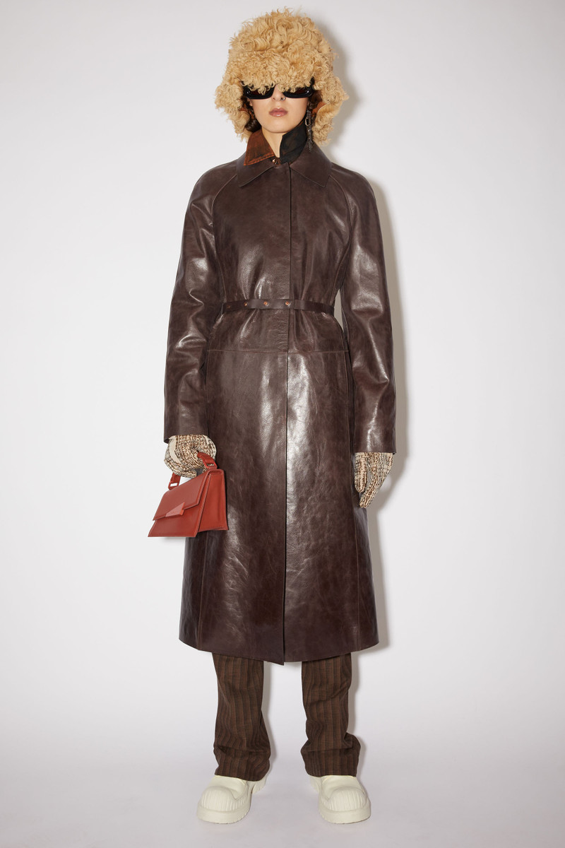 Distortion mini bag - Cognac brown 4