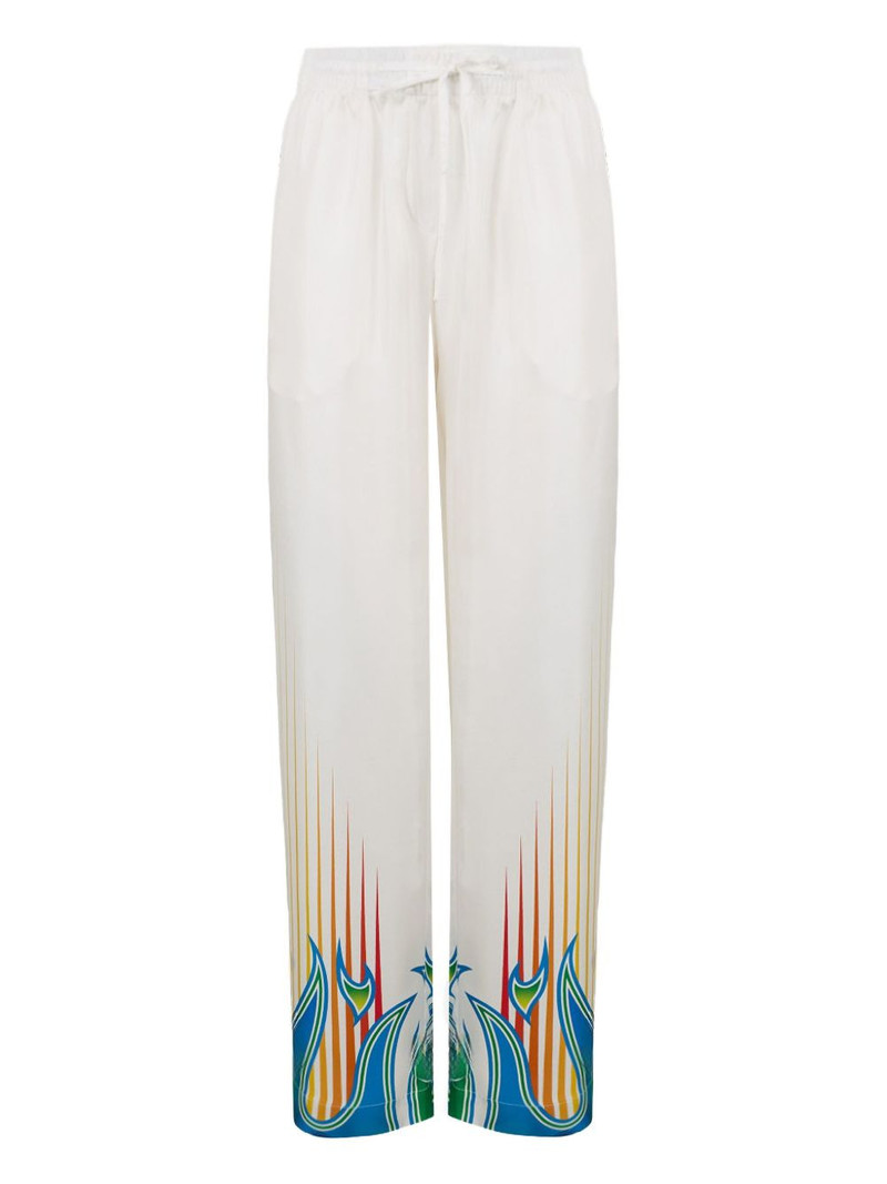 twill print trousers 1