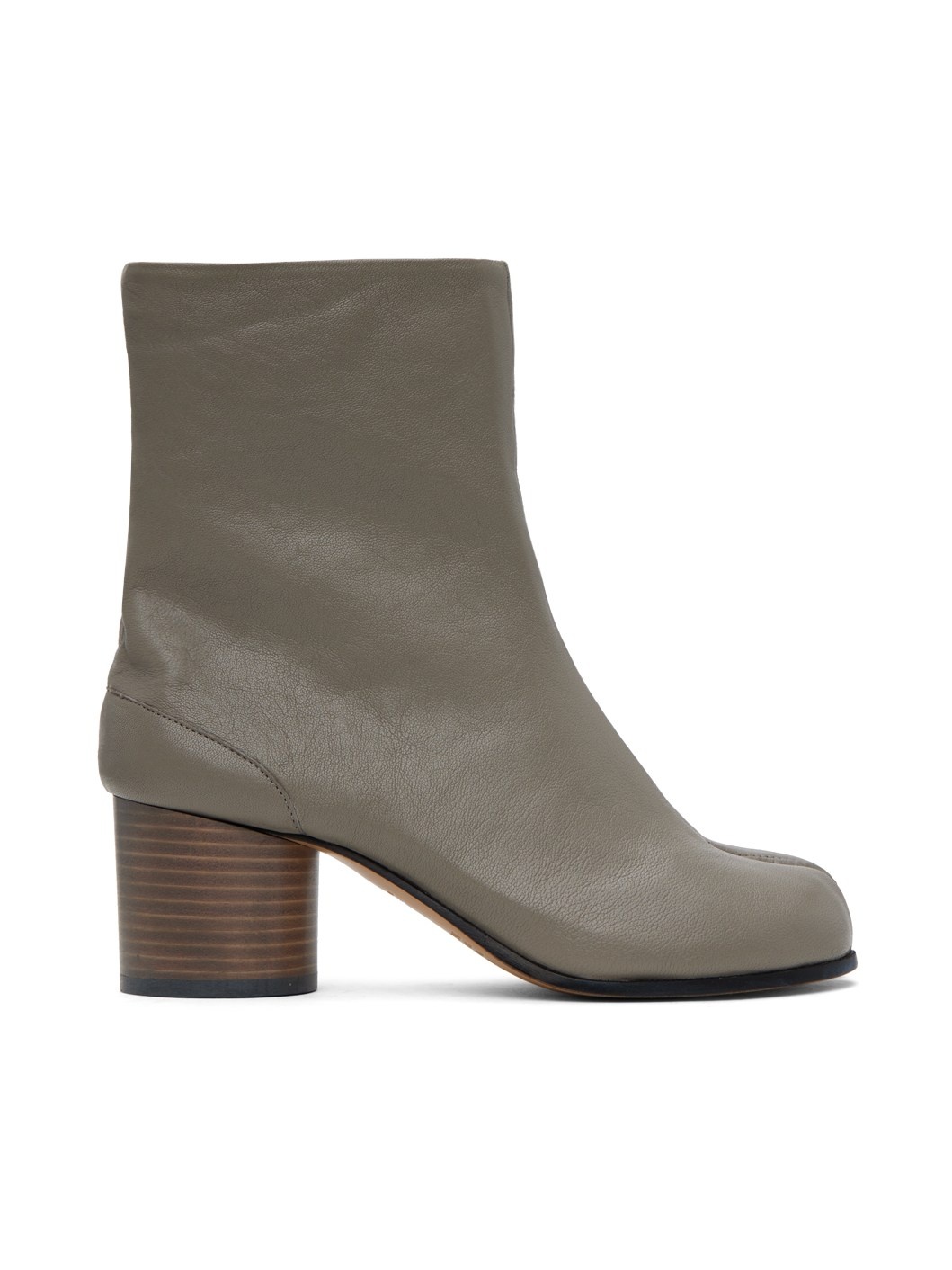 Gray Tabi Ankle Boots - 1