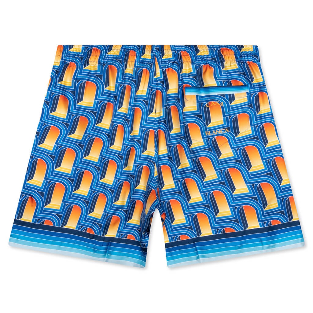 L'ARCHE DE NUIT SILK SHORTS - MULTI - 2