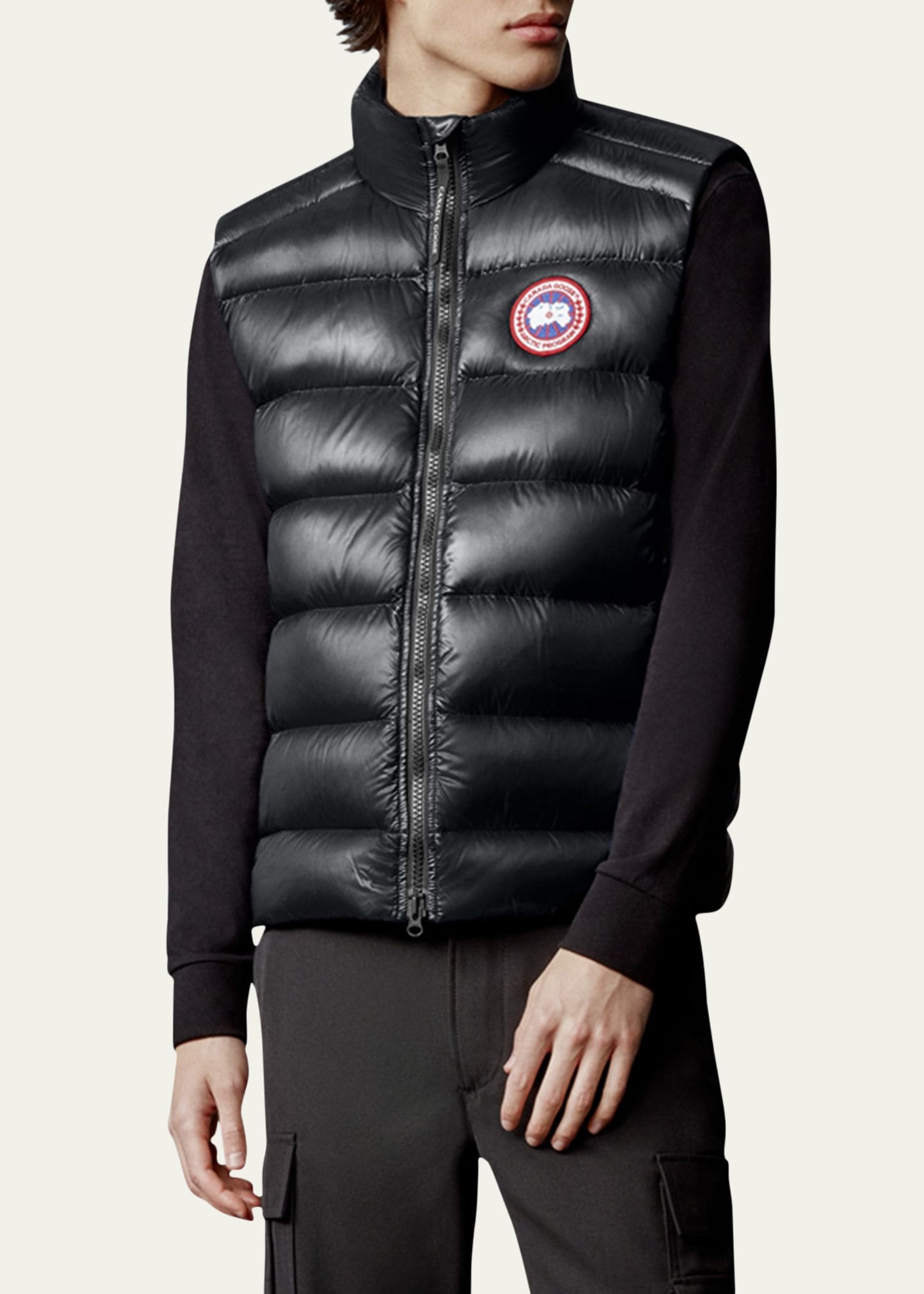 Men's Crofton Quilted Down Vest - 1