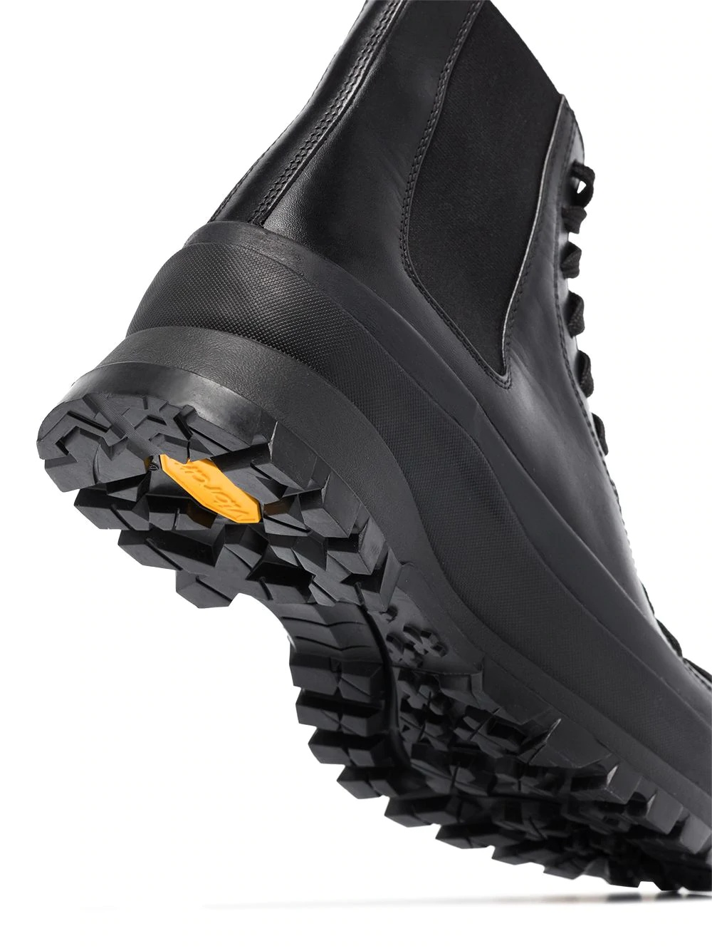 Vibram-sole chunky lace-up boots - 2