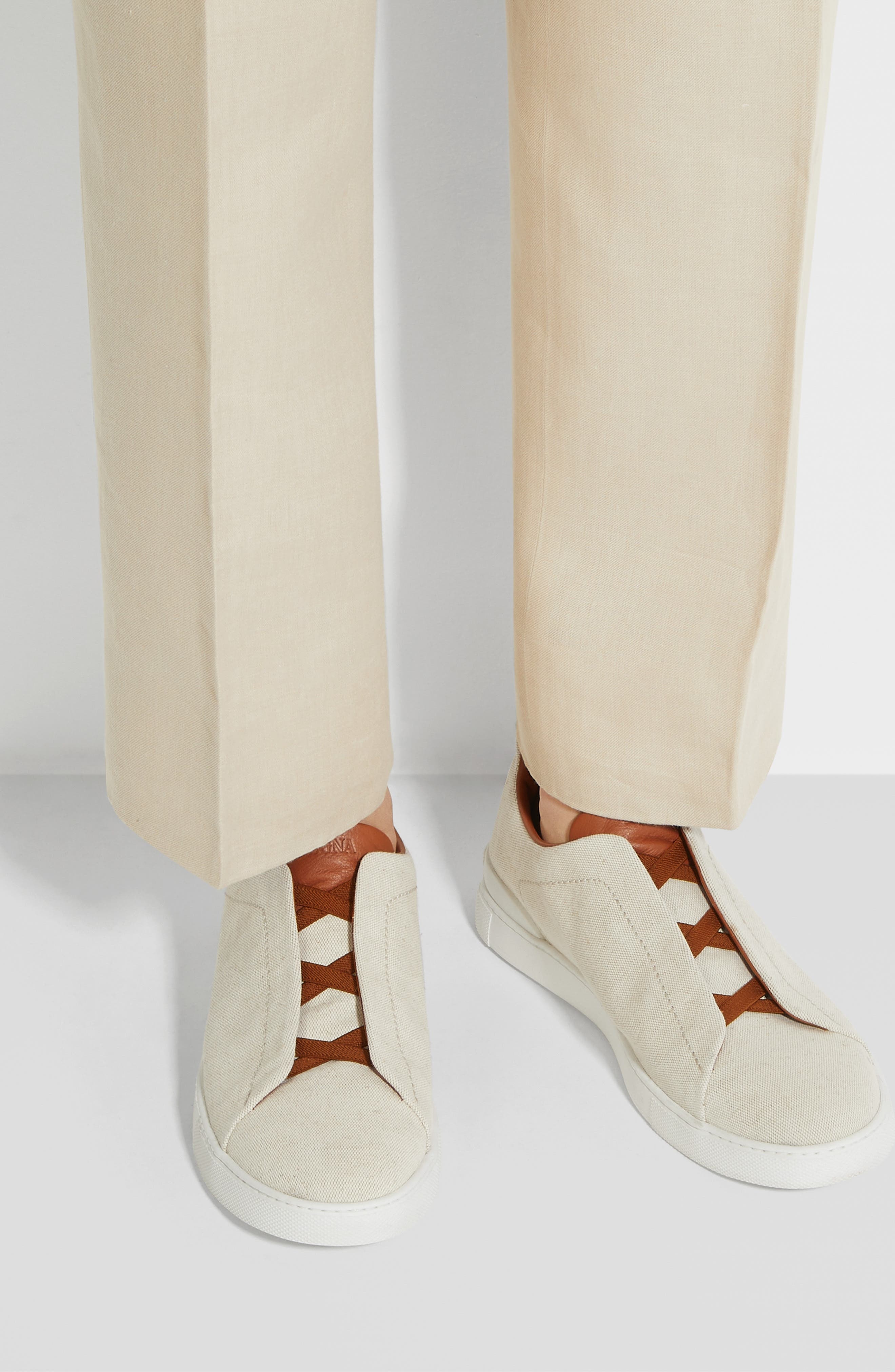 Triple Stitch Low Top Sneaker - 2