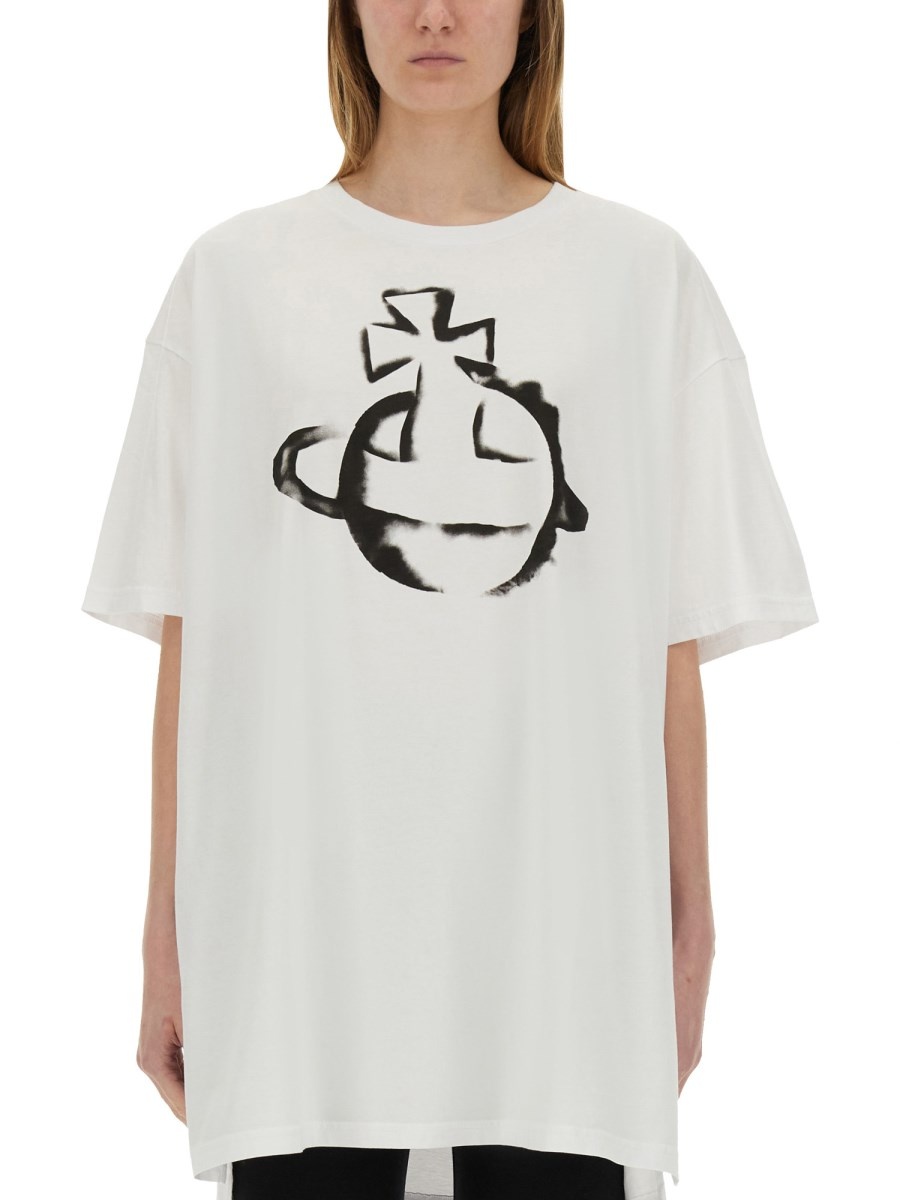T-SHIRT OVERSIZE STENCIL ORB - 1