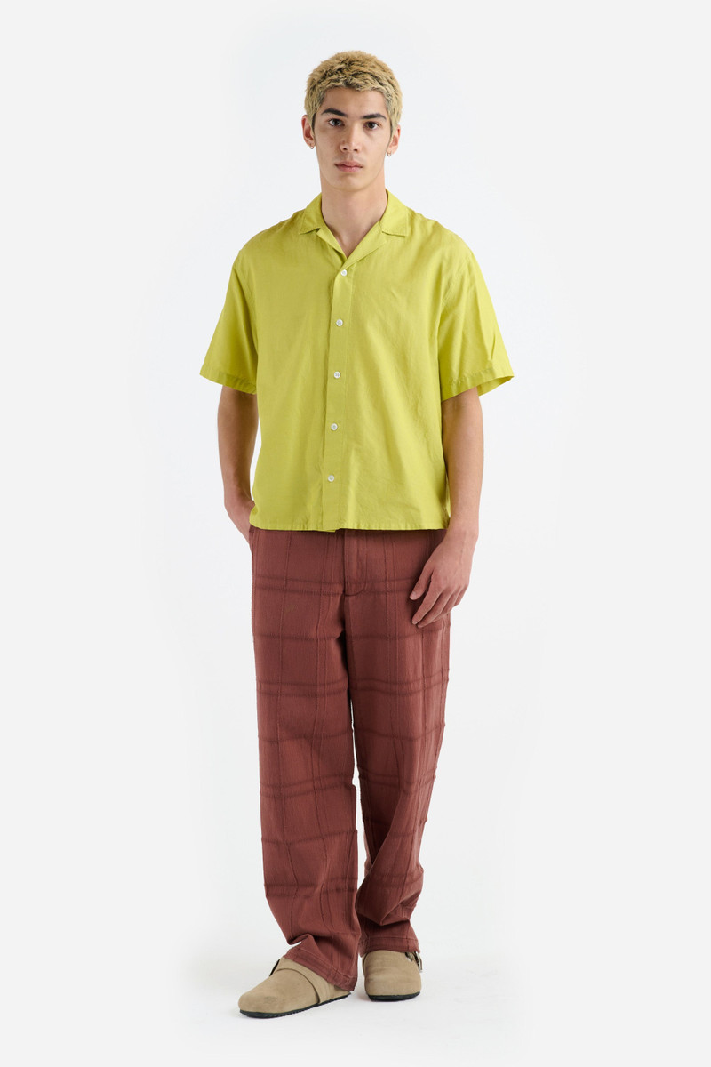 The Elder Statesman JAQUARD SILK CAMP SHIRT outlook