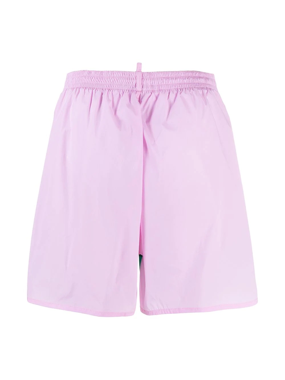 logo-print drawstring swim shorts - 2