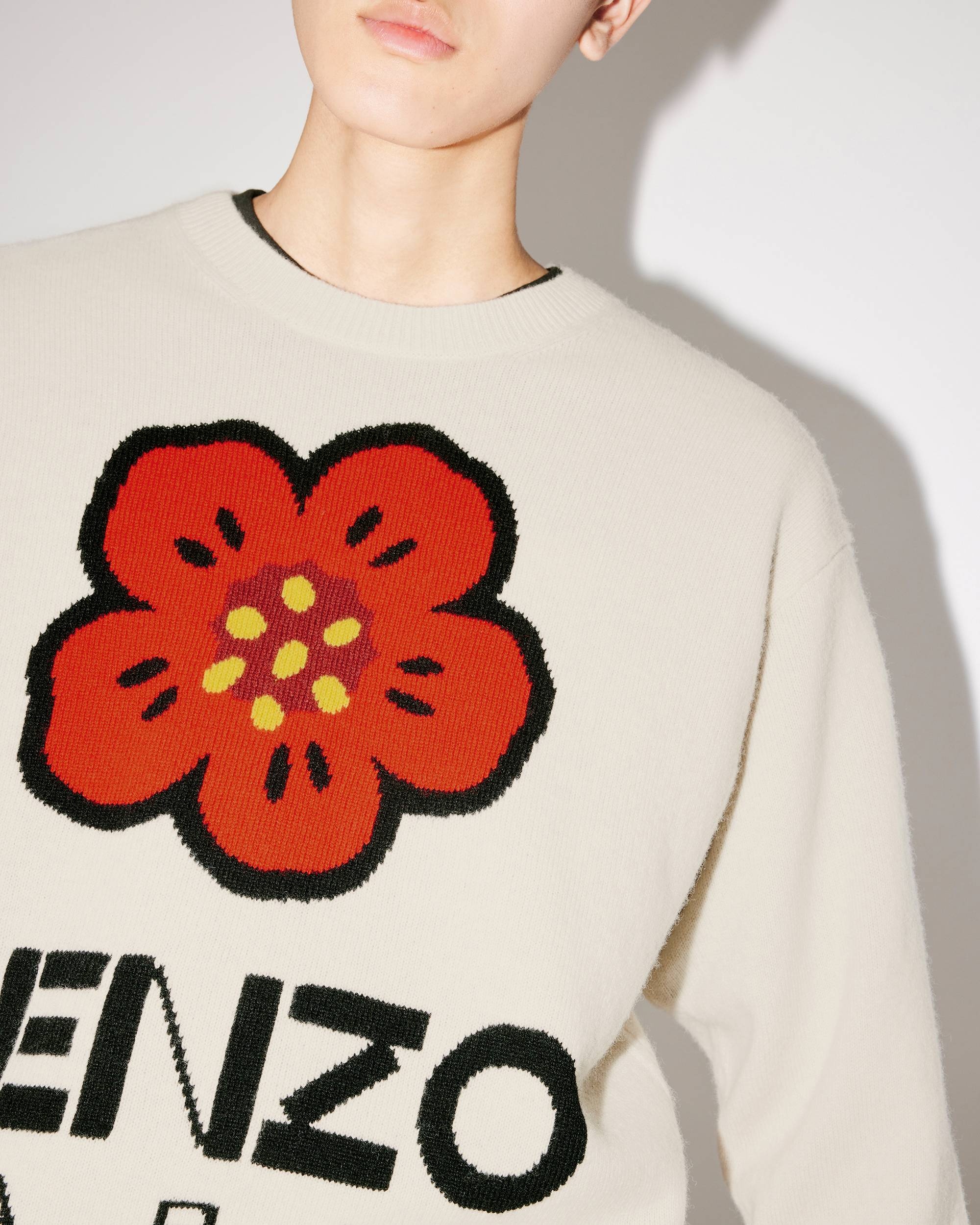 'BOKE FLOWER' Merino wool jumper - 6