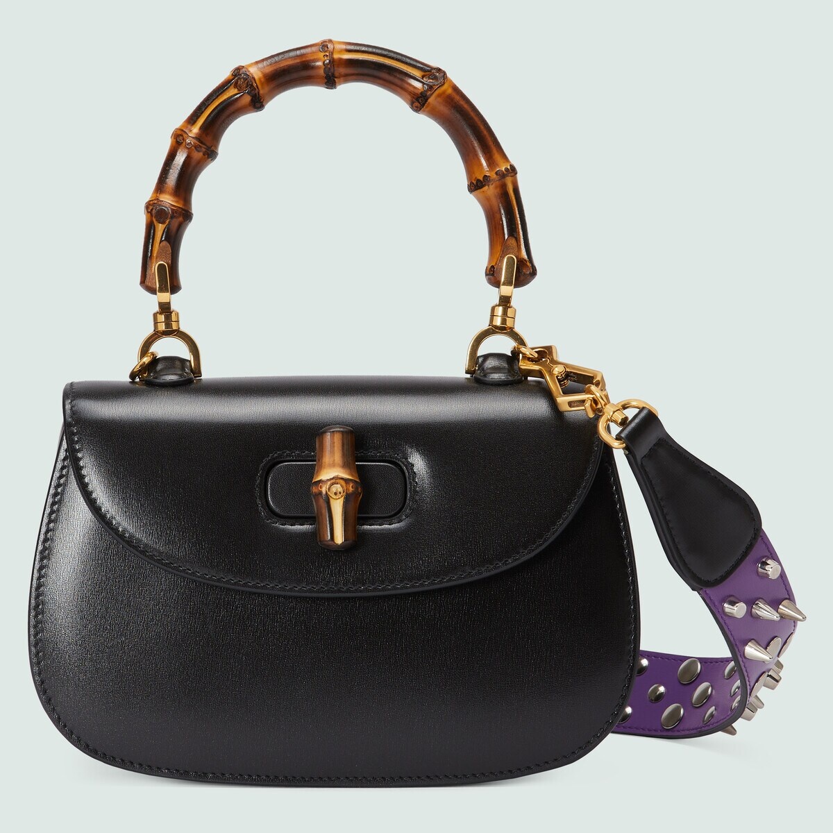 Studded 'Gucci' shoulder strap - 4