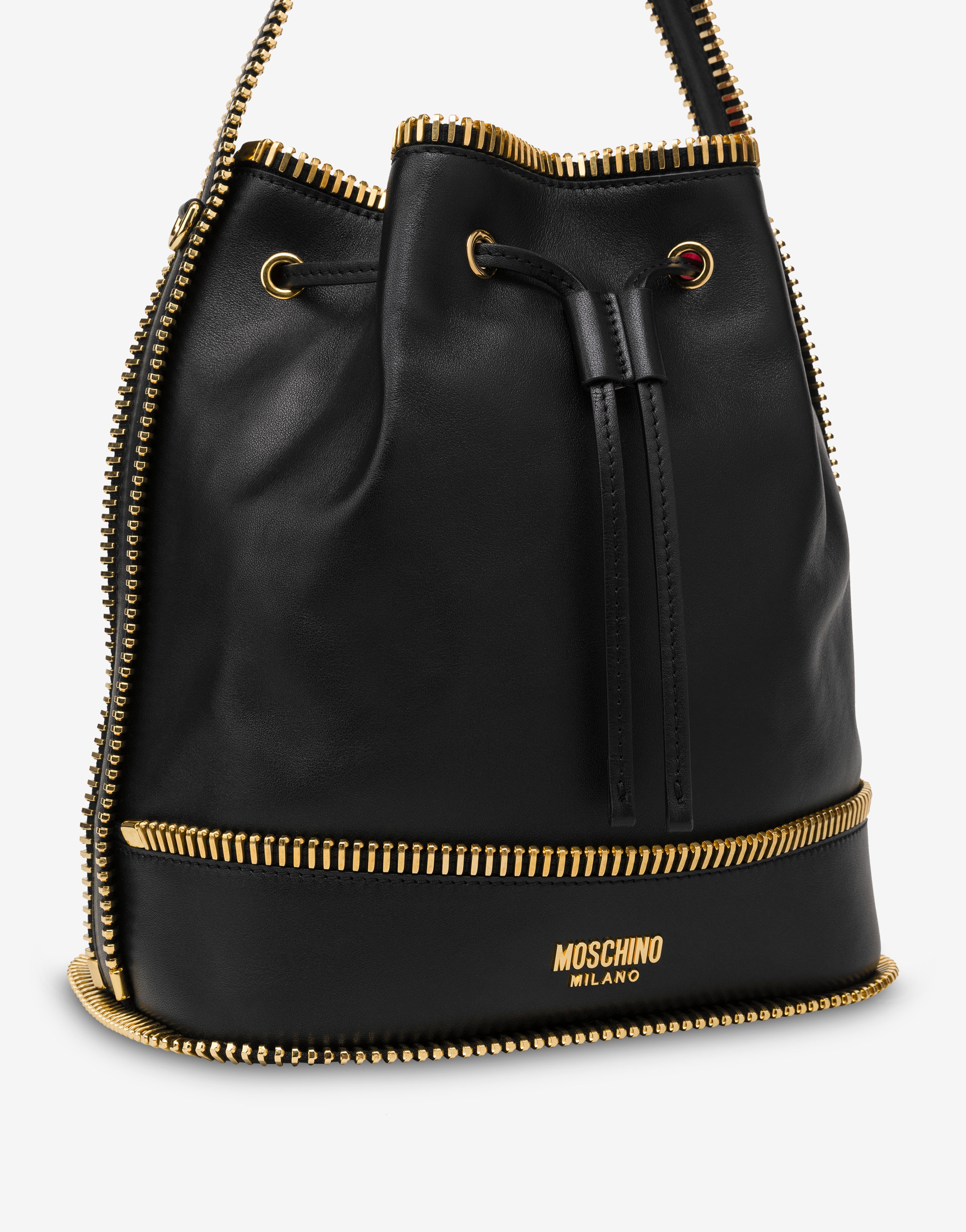 MOSCHINO RIDER BUCKET BAG - 4