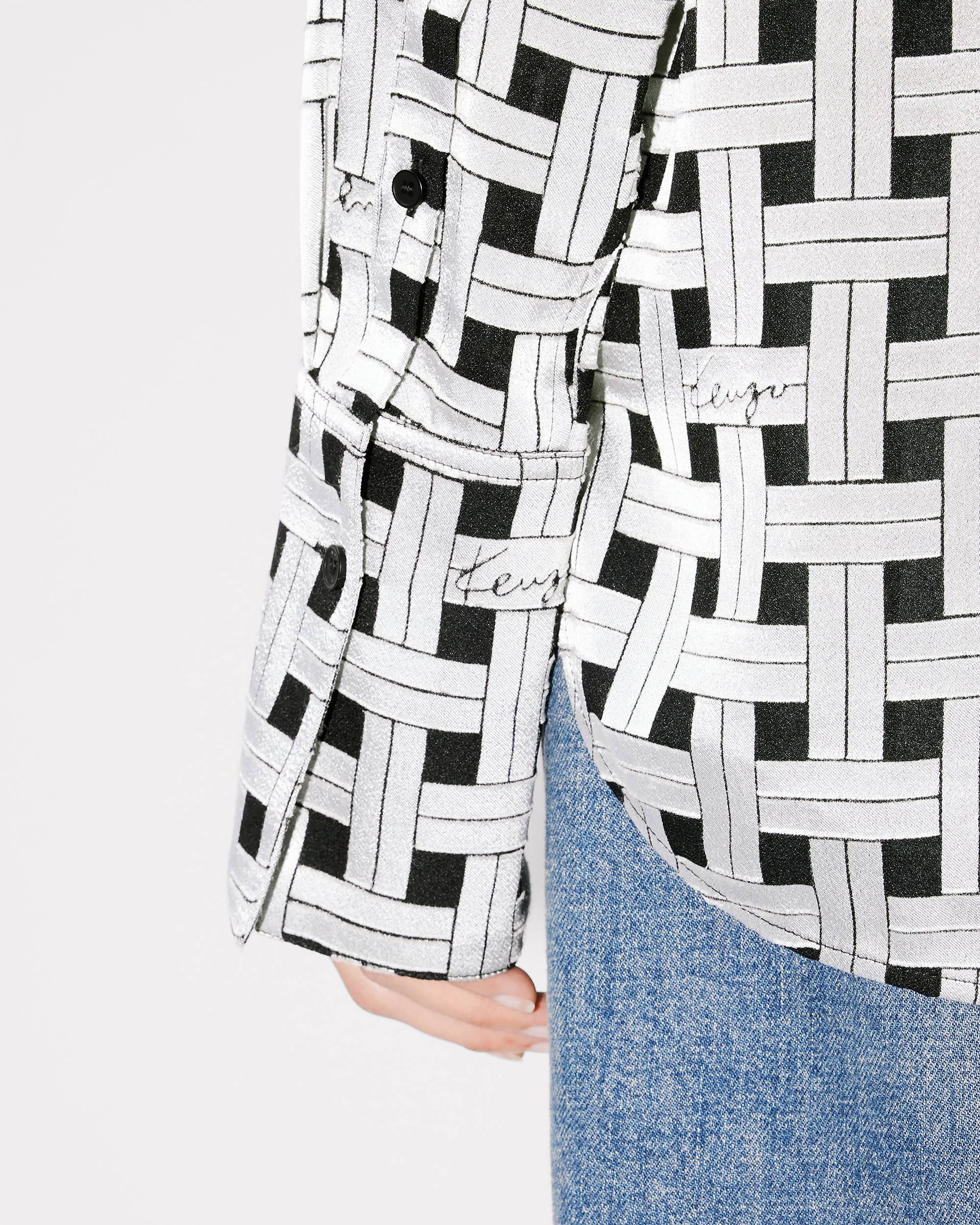 'KENZO Weave' oversized shirt - 6