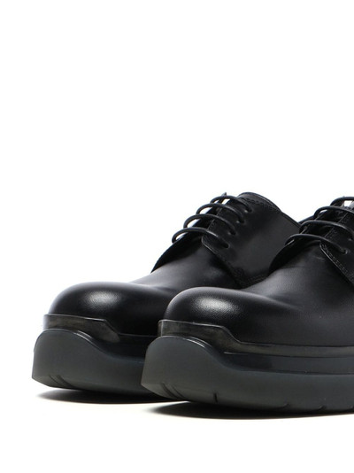 Ann Demeulemeester chunky lace-up leather brogues outlook