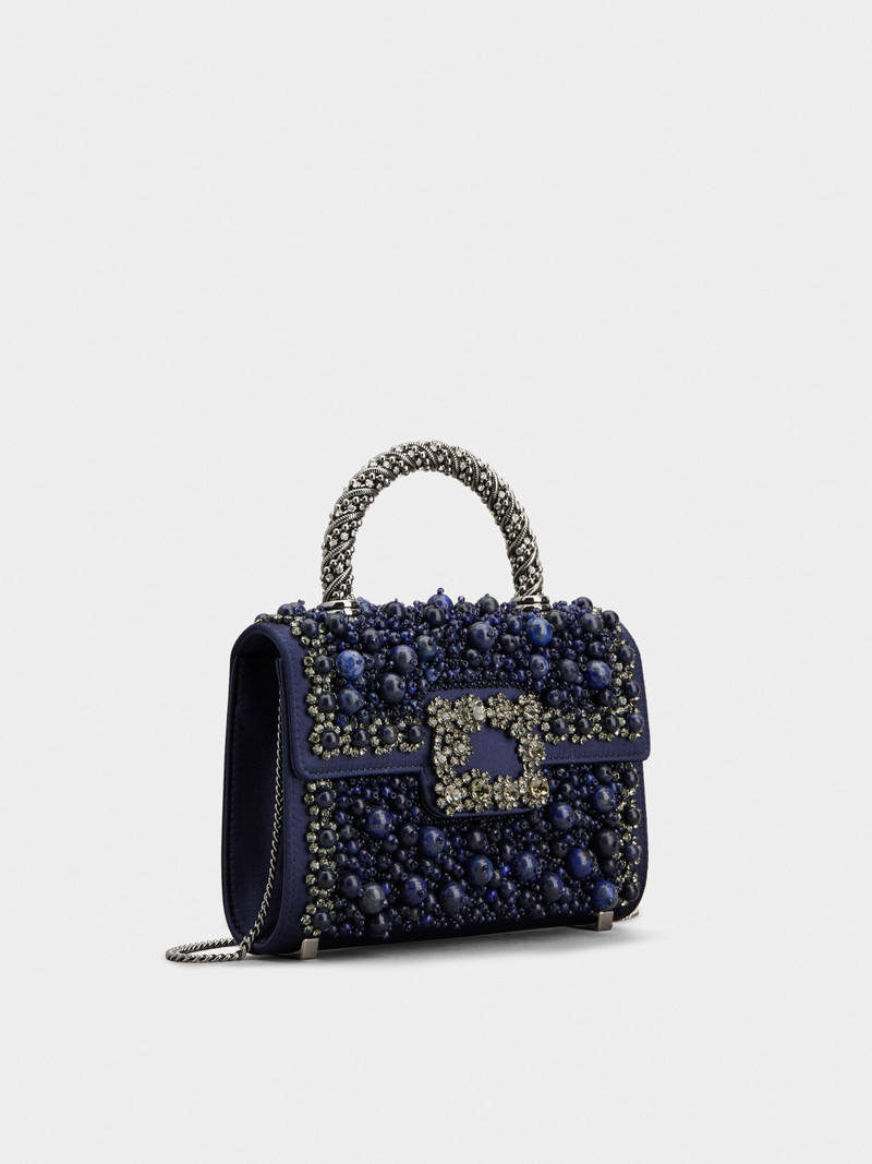 Jewel Efflorescence lapis lazuli Mini Bag 3