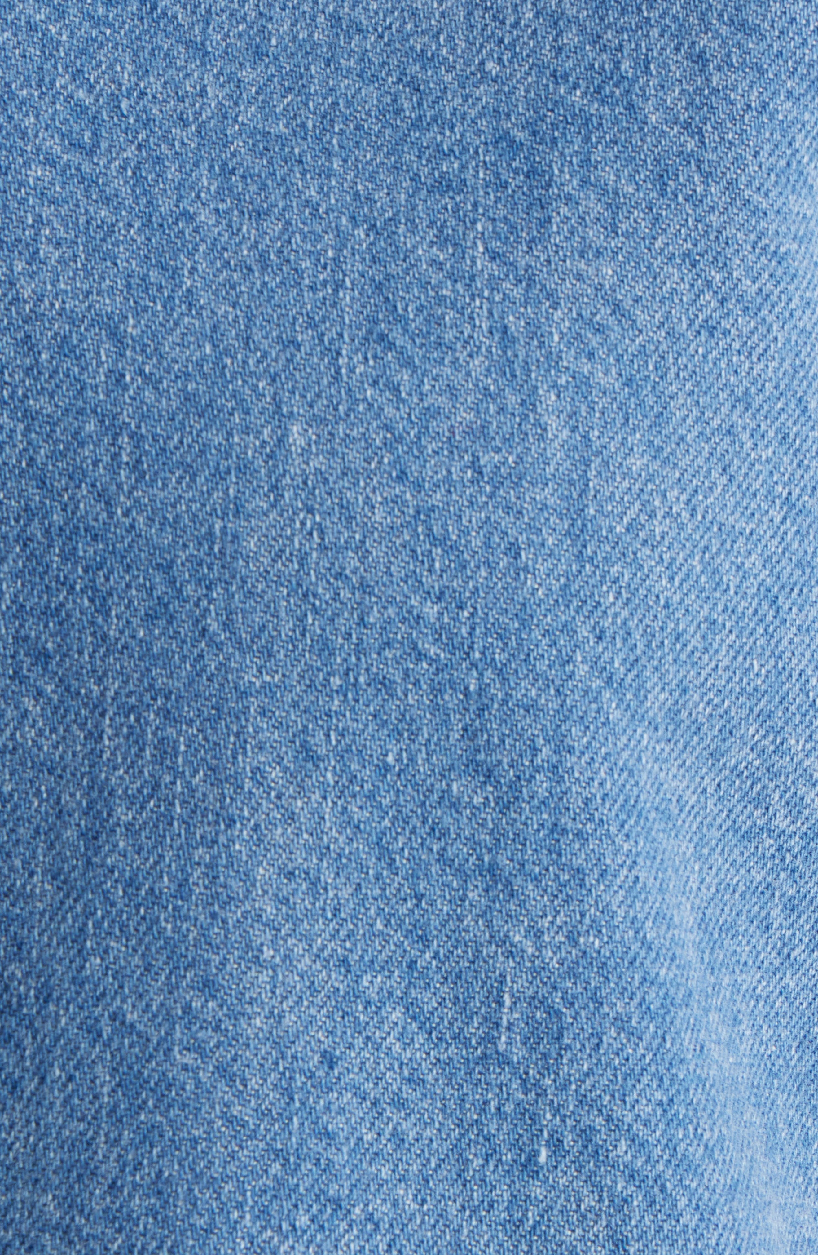 FRAME The Billow Sleeve Denim Shirt in Subtle at Nordstrom - 6