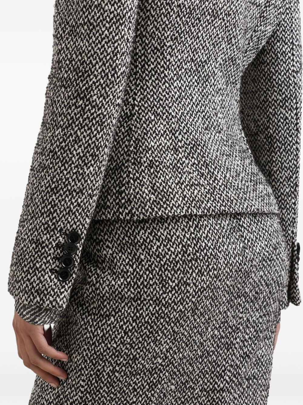 tweed blazer - 4