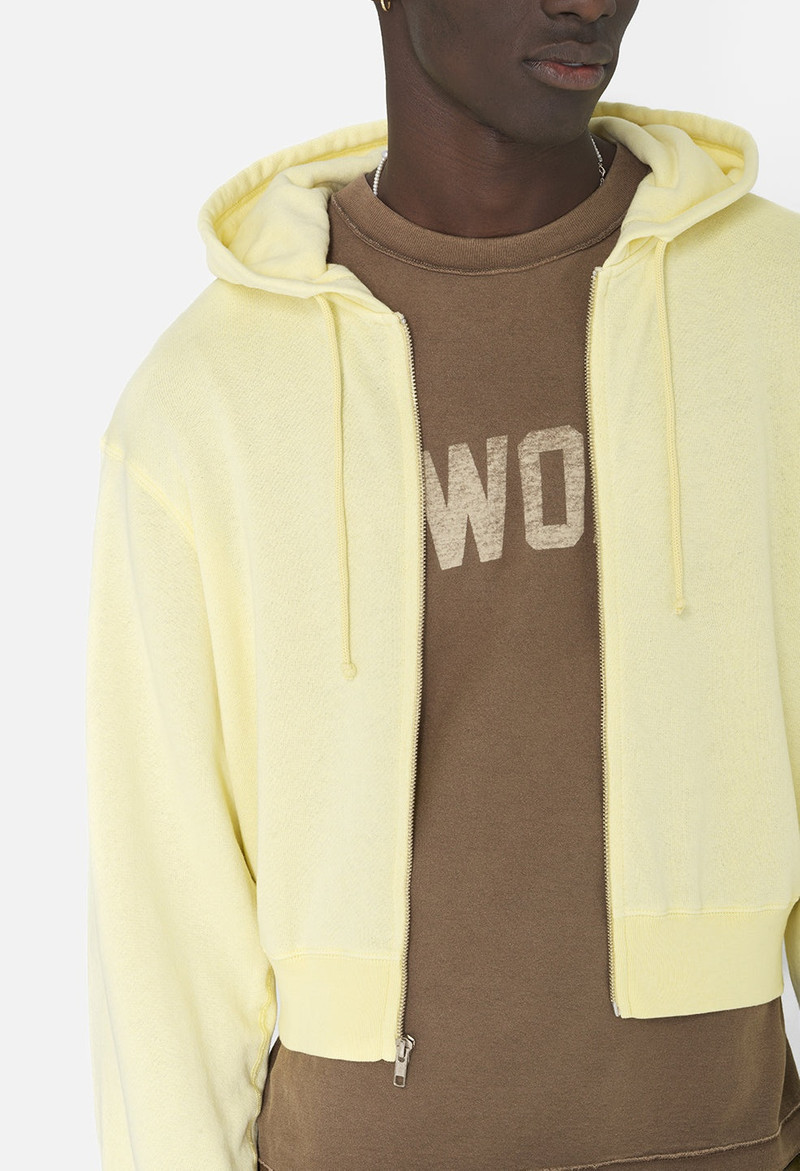 VINTAGE FLEECE CROPPED FULL-ZIP 6