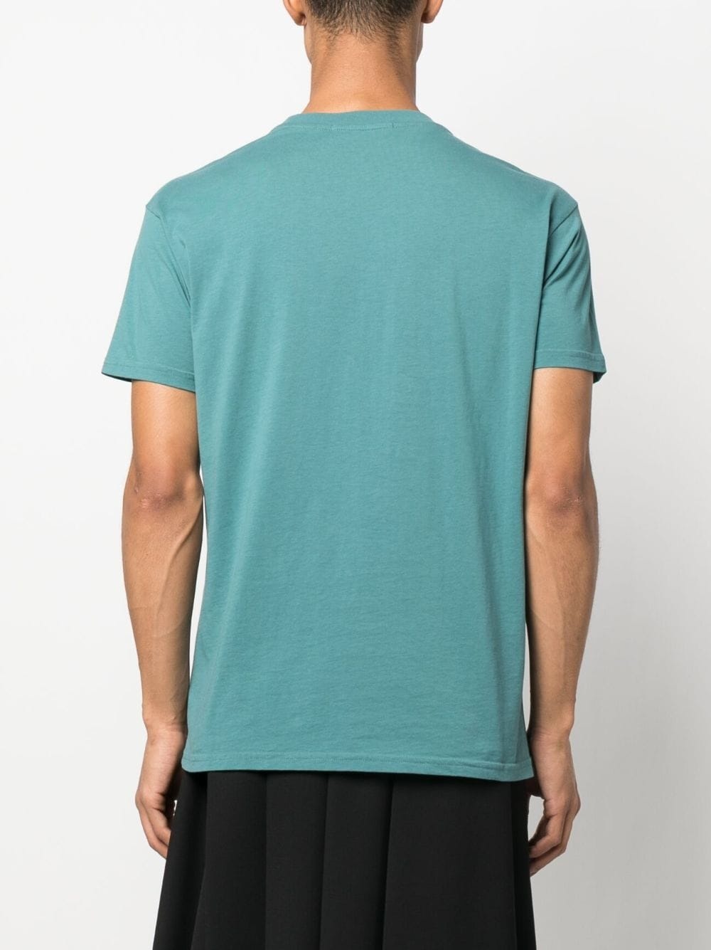 Orb-embroidered cotton T-shirt - 4