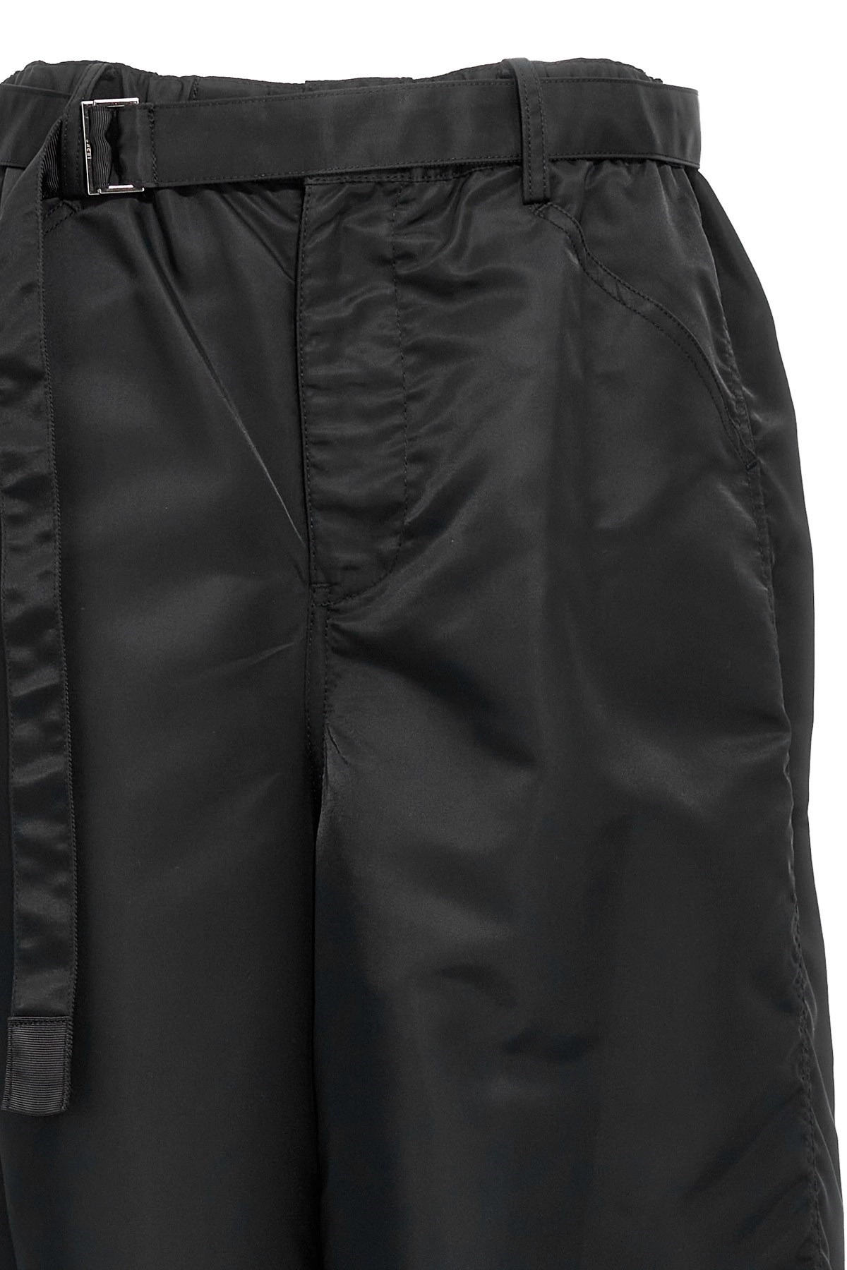 Nylon twill pants - 4