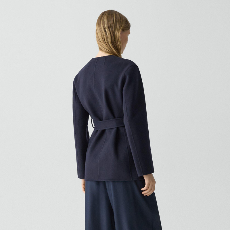 Cardigan Jacket in Double-Face Wool-Cashmere 4