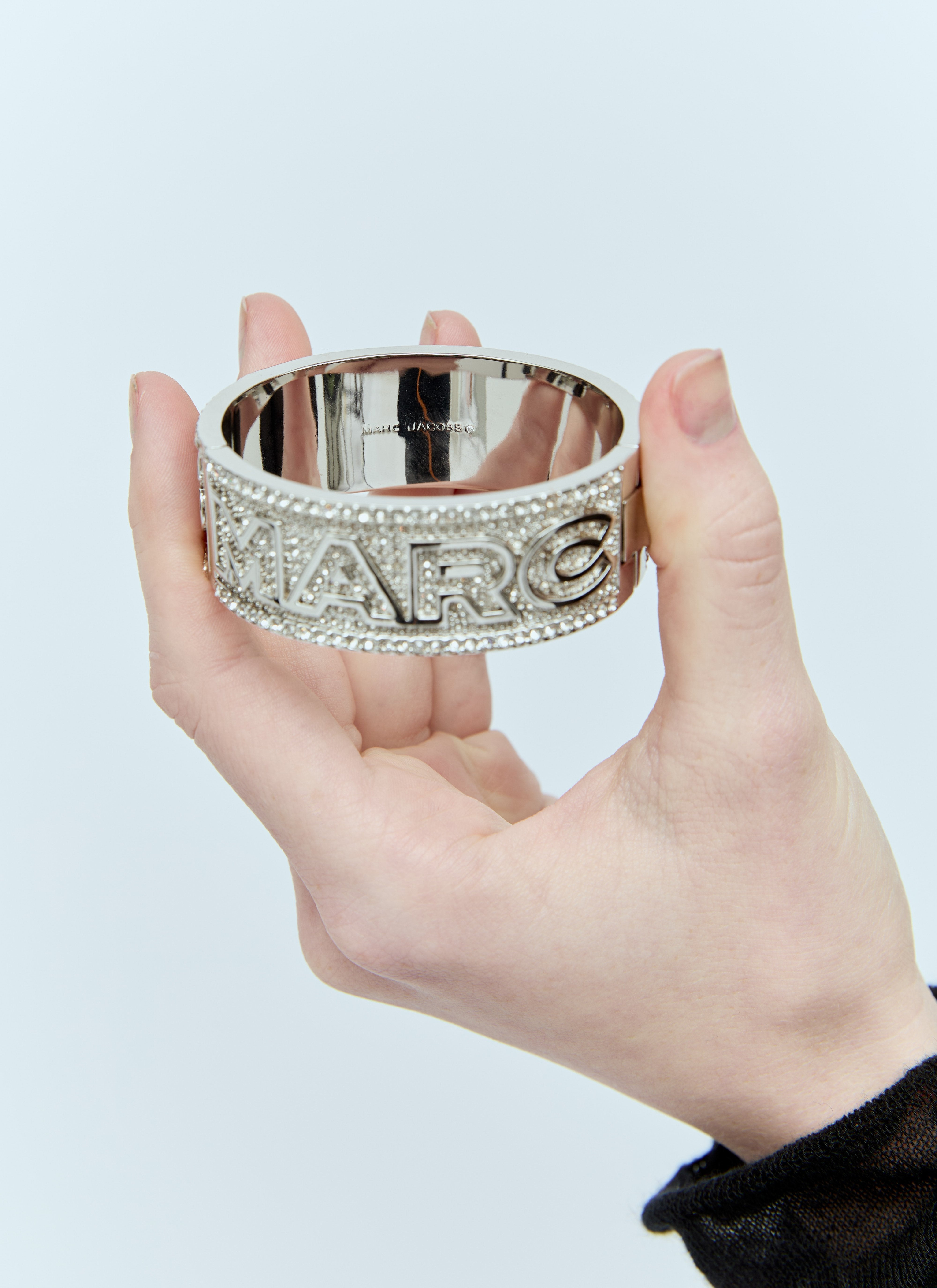 Marc Jacobs Women Monogram Crystal Cuff - 2