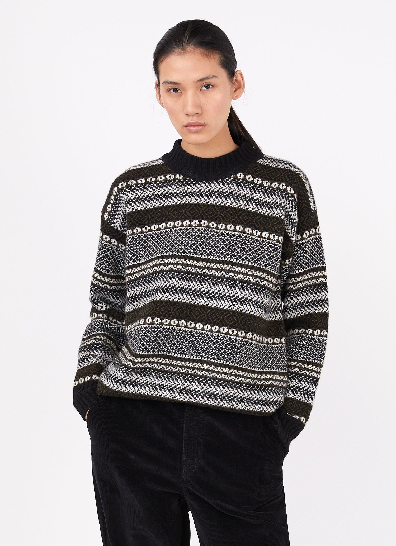 Lambswool Fairisle Jumper - 1