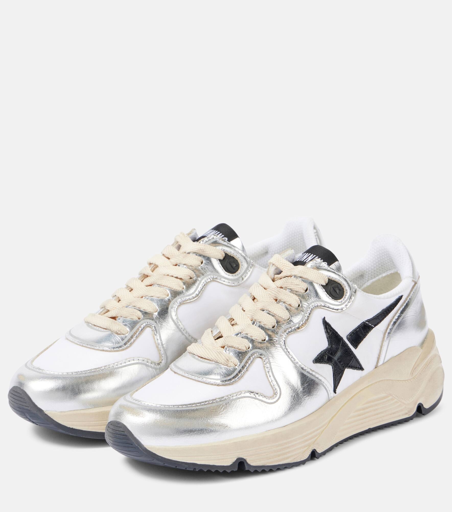 Running Sole leather sneakers - 4