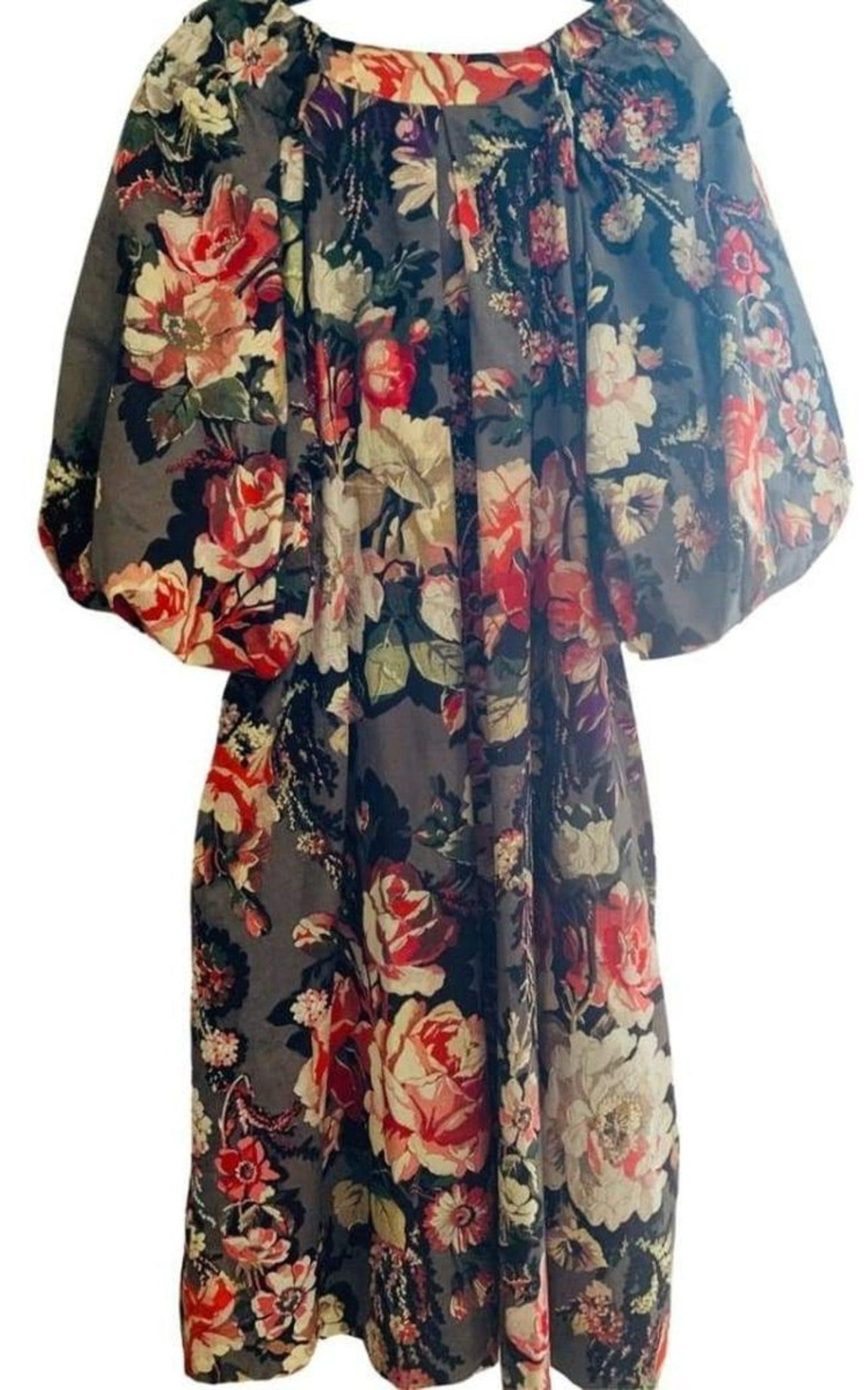 Off-the-Shoulder Cotton Midi Dress - 2