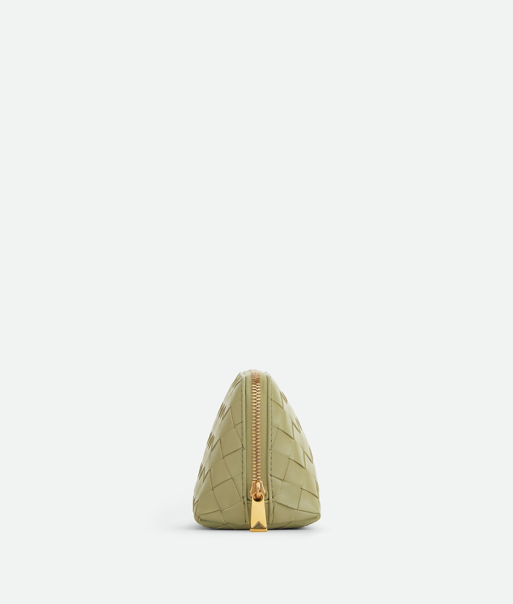Intrecciato Small Half-Moon Beauty Pouch - 2