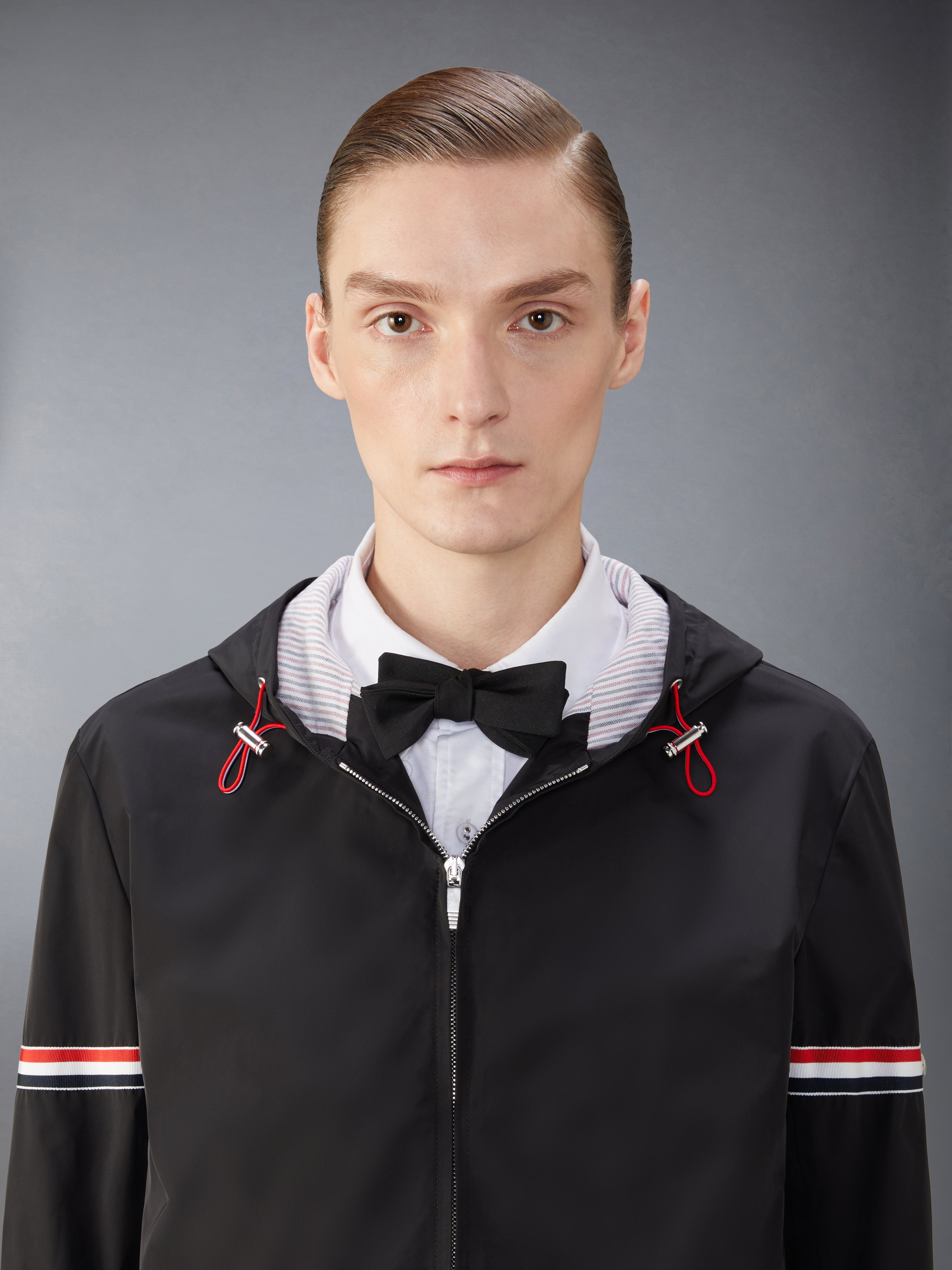 NYLON TECH ARMBAND HOODED JACKET - 4