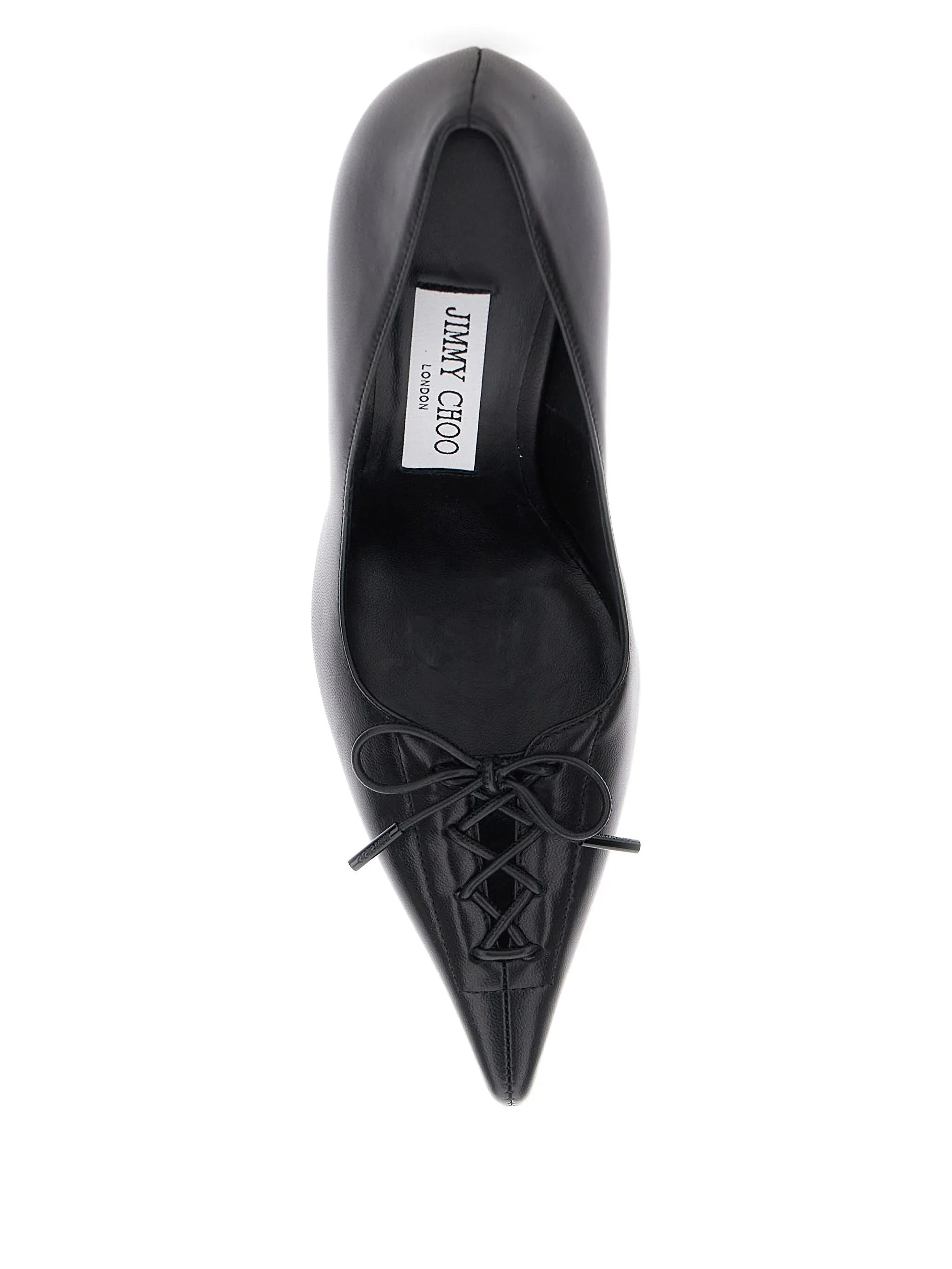 95mm Scarlet lace-up pumps - 3