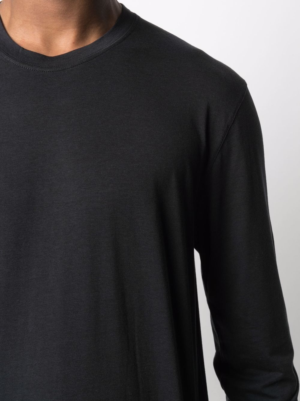 round neck long sleeve T-shirt - 5