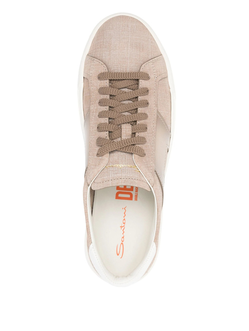 Santoni Double Buckle Sneakers 4