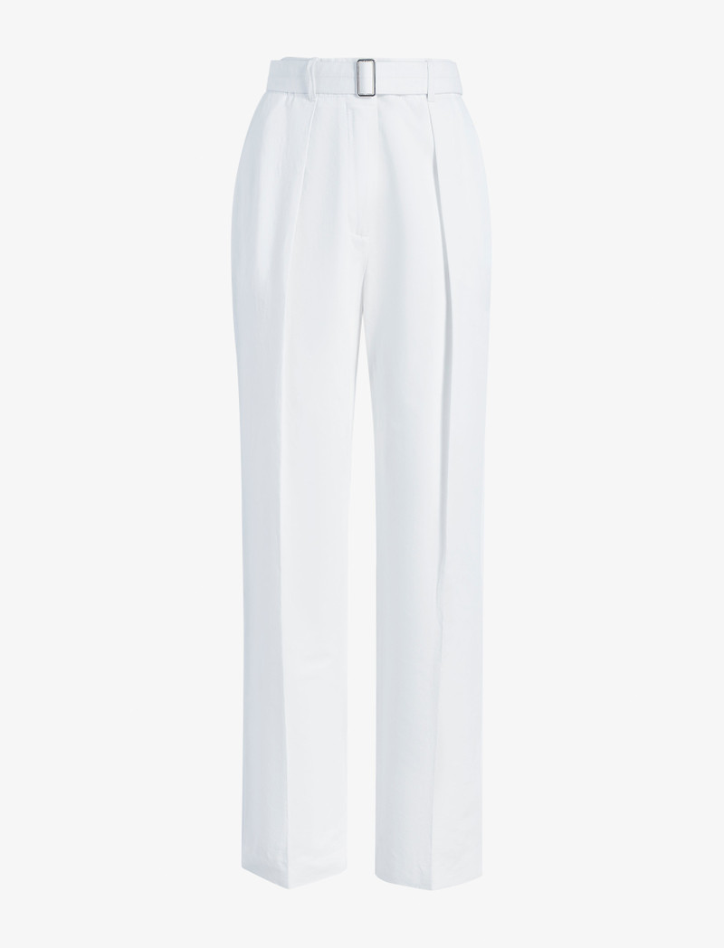 Vera Pant in Cotton Linen Suiting 1