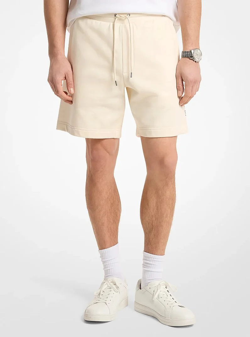 Logo Cotton Shorts - 1