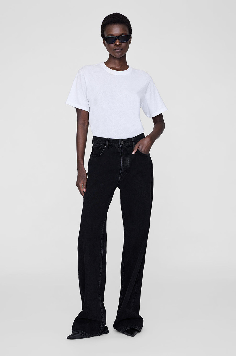 ANINE BING Hugh Jean - Vintage Black outlook