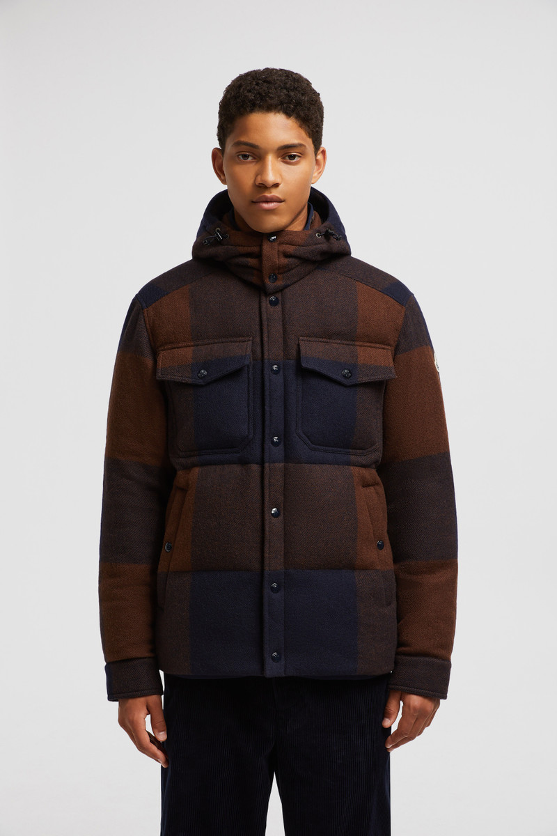 Ladurns Hooded Wool Down Shirt Jacket 3